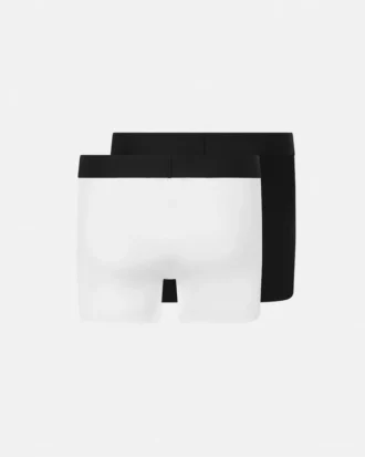 Lot de 2 boxers longs en jersey de coton