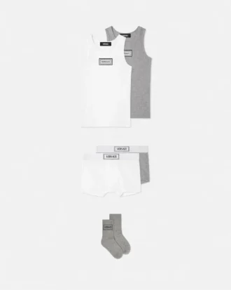 Lot de 2 shorts de bain en jersey de coton côtelé pour enfant