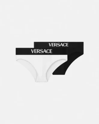 Lot de 2 slips en jersey de coton