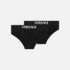 Lot de 2 slips en jersey de coton Lot de 2 slips en jersey de coton