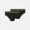 Lot de 2 slips en jersey de coton Lot de 2 slips en jersey de coton