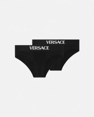 Lot de 2 slips en jersey de coton