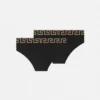 Lot de 2 slips en jersey de coton Lot de 2 slips en jersey de coton