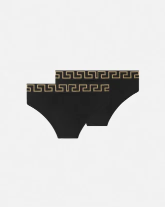 Lot de 2 slips en jersey de coton