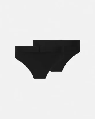 Lot de 2 slips en jersey de coton