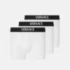 Lot de 3 boxers longs en jersey de coton Lot de 3 boxers longs en jersey de coton