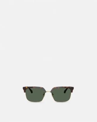 Lunettes de soleil carrées à pont bas emblématiques