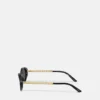 Lunettes de soleil ovales Greca tubulaires