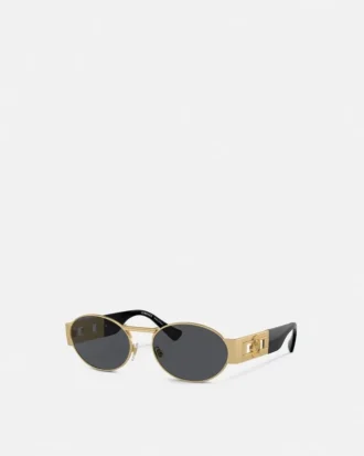 Lunettes de soleil ovales Medusa Deco