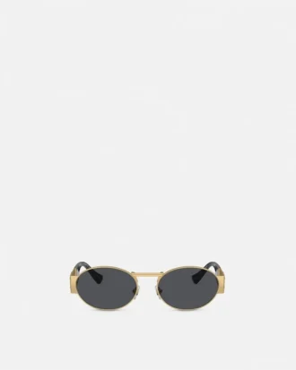 Lunettes de soleil ovales Medusa Deco