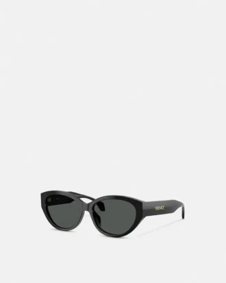 Lunettes de soleil ovales à pont bas emblématiques