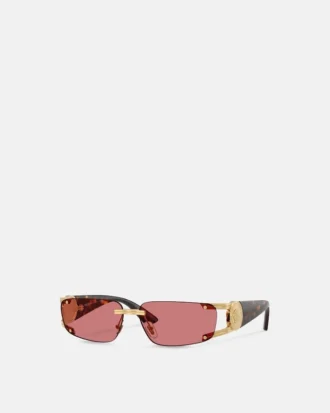 Lunettes de soleil rectangulaires Medusa Honor
