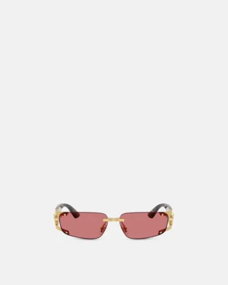 Lunettes de soleil rectangulaires Medusa Honor