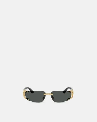 Lunettes de soleil rectangulaires Medusa Honor