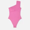 Maillot de bain une pièce froncé avec épingle de sûreté Maillot de bain une pièce froncé avec épingle de sûreté