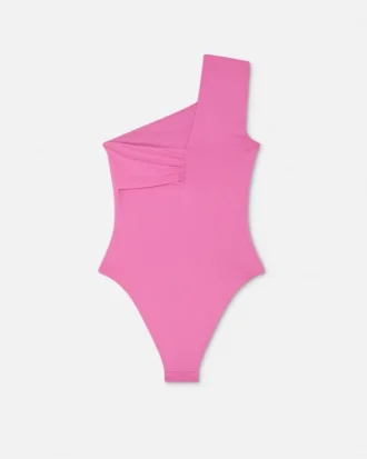 Maillot de bain une pièce froncé avec épingle de sûreté