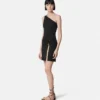 Maillot de bain une pièce froncé avec épingle de sûreté Maillot de bain une pièce froncé avec épingle de sûreté