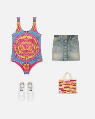 Maillot de bain une pièce imprimé pour enfant
