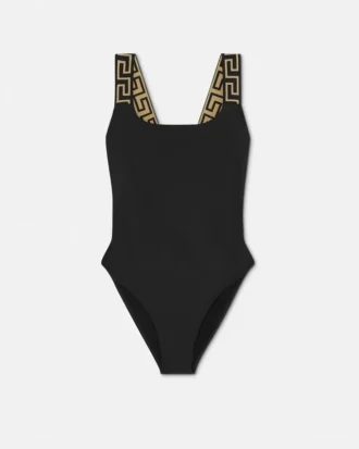 Maillot de bain une pièce jacquard