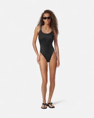 Maillot de bain une pièce jacquard