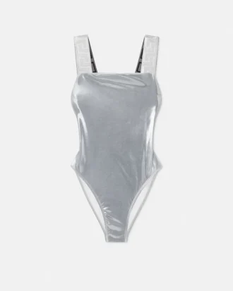 Maillot de bain une pièce métallisé