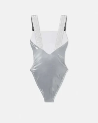 Maillot de bain une pièce métallisé