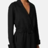 Manteau ceinturé en laine et cachemire Manteau ceinturé en laine et cachemire
