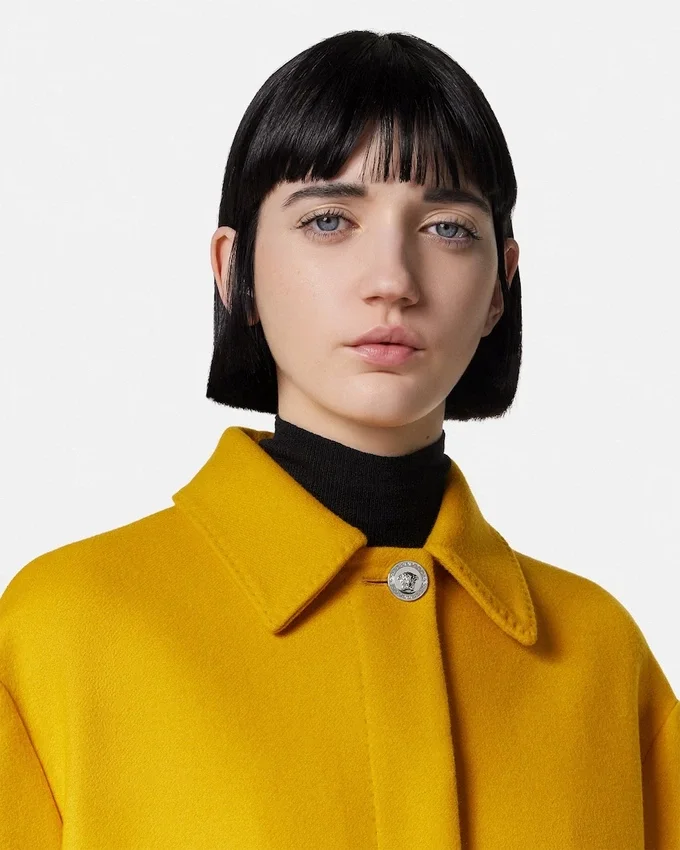 Manteau en laine feutrée Manteau en laine feutrée