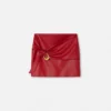 Mini-jupe en cuir