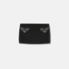 Mini-jupe en laine cloutée Mini-jupe en laine cloutée