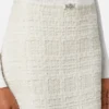 Mini-jupe en tweed de coton Mini-jupe en tweed de coton