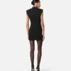 Mini-robe ajustée en laine cloutée Mini-robe ajustée en laine cloutée