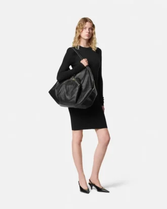 Mini-robe ajustée en laine mérinos