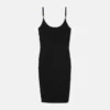 Mini-robe ajustée en viscose stretch jacquard