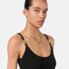 Mini-robe ajustée en viscose stretch jacquard