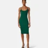 Mini-robe ajustée en viscose stretch jacquard