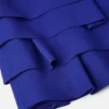 Mini-robe bustier en satin enver