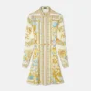 Mini-robe chemise en Barocco Silk Mini-robe chemise en Barocco Silk
