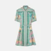 Mini-robe chemise en Barocco Silk Mini-robe chemise en Barocco Silk