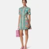 Mini-robe chemise en Barocco Silk Mini-robe chemise en Barocco Silk