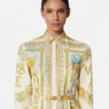 Mini-robe chemise en Barocco Silk Mini-robe chemise en Barocco Silk