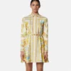 Mini-robe chemise en Barocco Silk Mini-robe chemise en Barocco Silk