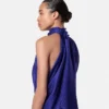 Mini-robe décontractée en soie jacquard à motif V Allover Mini-robe décontractée en soie jacquard à motif V Allover