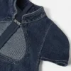 Mini-robe en denim avec logo institutionnel Mini-robe en denim avec logo institutionnel
