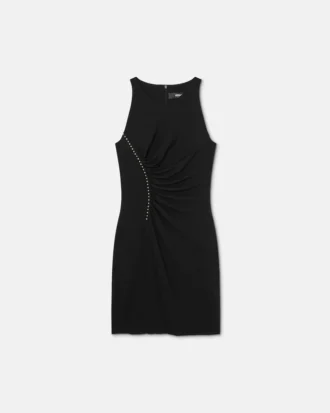 Mini-robe en jersey crêpe extensible