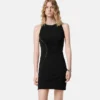 Mini-robe en jersey crêpe extensible