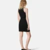 Mini-robe en jersey crêpe extensible