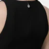Mini-robe en jersey crêpe extensible