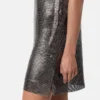 Mini-robe en maille métallique avec épingle de sûreté