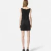 Mini-robe en viscose ornée